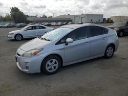 Salvage cars for sale at Martinez, CA auction: 2011 Toyota Prius