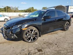 Salvage cars for sale at Lebanon, TN auction: 2019 Honda Civic Sport