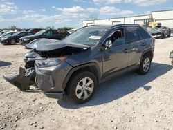 Salvage cars for sale at Kansas City, KS auction: 2020 Toyota Rav4 LE