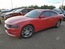 Salvage cars for sale at auction: 2015 Dodge Charger SE