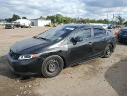 Salvage cars for sale at Hillsborough, NJ auction: 2012 Honda Civic LX