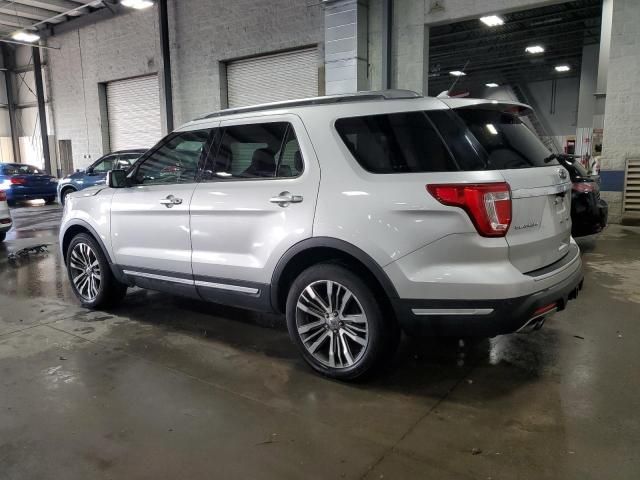 2018 Ford Explorer Platinum