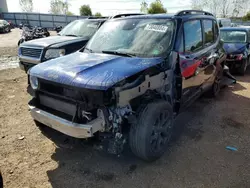 Jeep salvage cars for sale: 2017 Jeep Renegade Latitude