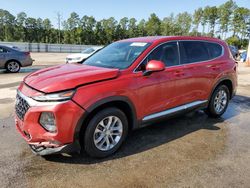 Salvage cars for sale at Harleyville, SC auction: 2019 Hyundai Santa FE SEL