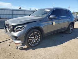 Salvage cars for sale at Chicago Heights, IL auction: 2017 Mercedes-Benz GLC 300 4matic