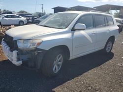 Toyota salvage cars for sale: 2009 Toyota Highlander