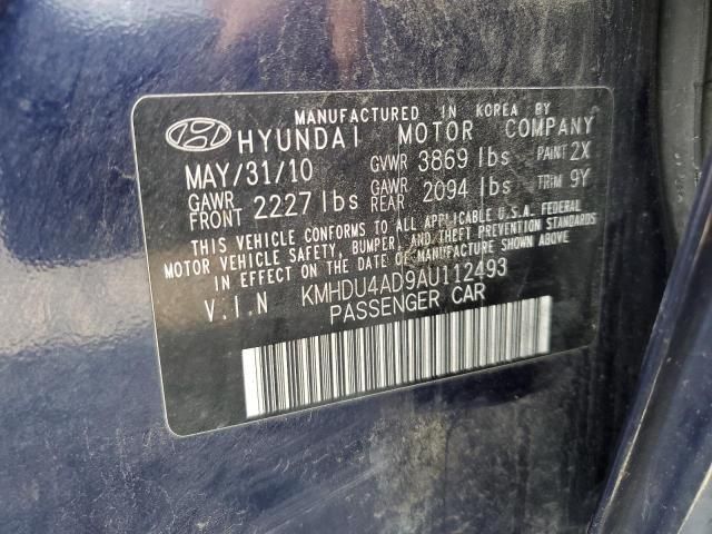 2010 Hyundai Elantra Blue