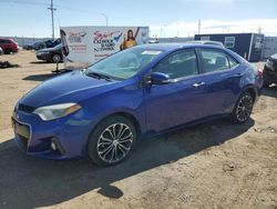 Toyota salvage cars for sale: 2015 Toyota Corolla L