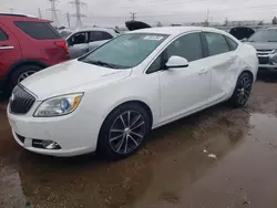 Salvage cars for sale at Elgin, IL auction: 2017 Buick Verano Sport Touring