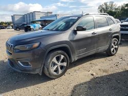 Jeep salvage cars for sale: 2019 Jeep Cherokee Limited