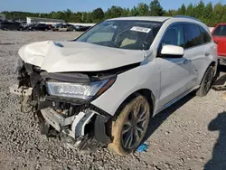 Acura salvage cars for sale: 2019 Acura MDX Advance