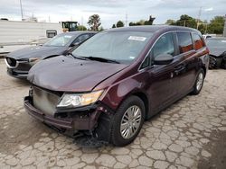 Salvage cars for sale at Bridgeton, MO auction: 2014 Honda Odyssey LX