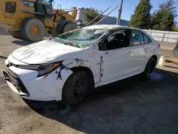 Salvage cars for sale at Sacramento, CA auction: 2024 Toyota Corolla LE