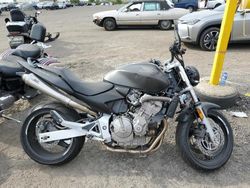 Salvage motorcycles for sale at Montreal Est, QC auction: 2004 Honda CB600 F