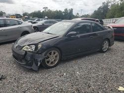 Salvage cars for sale at Riverview, FL auction: 2004 Honda Civic EX