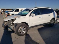 Chevrolet salvage cars for sale: 2017 Chevrolet Traverse LT