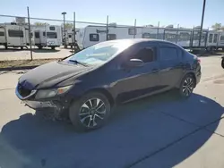 Salvage cars for sale from Copart Sacramento, CA: 2015 Honda Civic EX