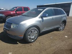 Salvage cars for sale from Copart Brighton, CO: 2008 Lincoln MKX