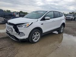 Salvage cars for sale at Kansas City, KS auction: 2019 Ford Escape SE