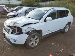 Salvage cars for sale at Davison, MI auction: 2015 Jeep Compass Latitude