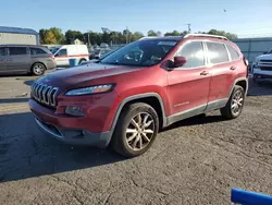 Jeep salvage cars for sale: 2015 Jeep Cherokee Limited