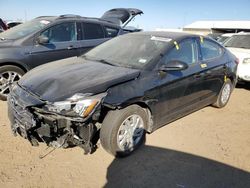 Salvage cars for sale at Brighton, CO auction: 2019 Hyundai Elantra SE