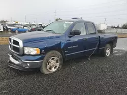 Salvage cars for sale from Copart Eugene, OR: 2004 Dodge RAM 2500 ST