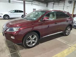 Flood-damaged cars for sale at auction: 2015 Lexus RX 350 Base