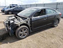 Salvage cars for sale at Greenwood, NE auction: 2017 Hyundai Elantra SE