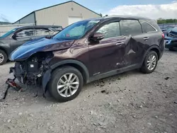 Salvage cars for sale at Lawrenceburg, KY auction: 2016 KIA Sorento LX