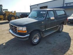 Salvage cars for sale at Mcfarland, WI auction: 1993 Ford Bronco U100