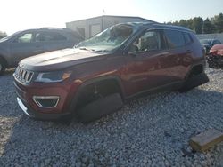 Jeep salvage cars for sale: 2021 Jeep Compass Limited