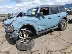 Salvage cars for sale at Woodhaven, MI auction: 2023 Ford Bronco Base