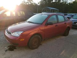 Ford salvage cars for sale: 2005 Ford Focus ZX4