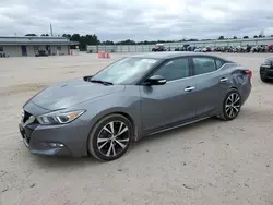 Salvage cars for sale at Harleyville, SC auction: 2018 Nissan Maxima 3.5S