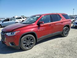 Chevrolet salvage cars for sale: 2020 Chevrolet Traverse RS