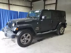 Jeep salvage cars for sale: 2014 Jeep Wrangler Unlimited Sahara