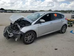 Salvage cars for sale at San Antonio, TX auction: 2018 Ford Focus SE