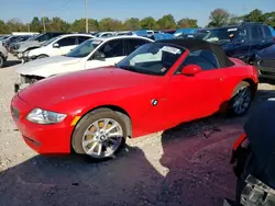 BMW Z4 salvage cars for sale: 2006 BMW Z4 3.0SI