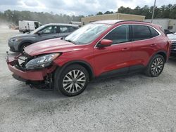 Salvage cars for sale at Ellenwood, GA auction: 2021 Ford Escape Titanium