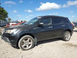 Acura mdx Vehiculos salvage en venta: 2009 Acura MDX Technology