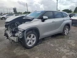 Toyota salvage cars for sale: 2024 Toyota Highlander LE