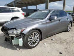 Infiniti salvage cars for sale: 2018 Infiniti Q50 Luxe