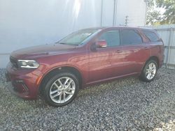 Salvage cars for sale at Columbus, OH auction: 2022 Dodge Durango GT