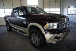 Salvage trucks for sale at Farr West, UT auction: 2012 Dodge RAM 1500 Longhorn