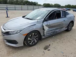 Salvage cars for sale at New Braunfels, TX auction: 2017 Honda Civic LX