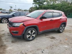 Jeep salvage cars for sale: 2018 Jeep Compass Latitude