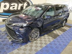 Salvage cars for sale at Lebanon, TN auction: 2024 Toyota Sienna XLE