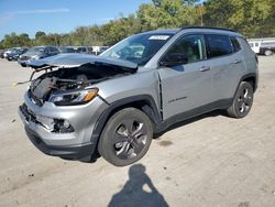 Salvage cars for sale at Ellwood City, PA auction: 2022 Jeep Compass Latitude LUX