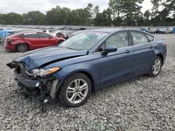 Salvage cars for sale at Byron, GA auction: 2018 Ford Fusion SE